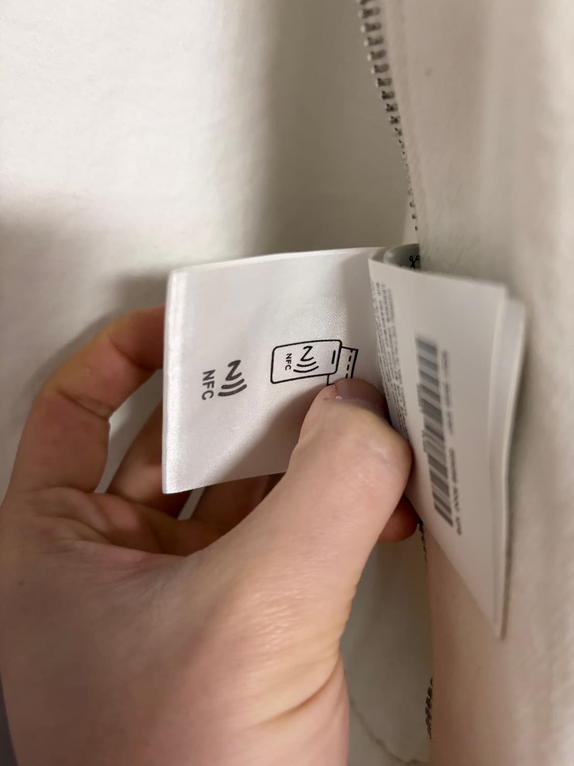 프라다 데님 블루종 자켓 화이트 XL 상품이미지5