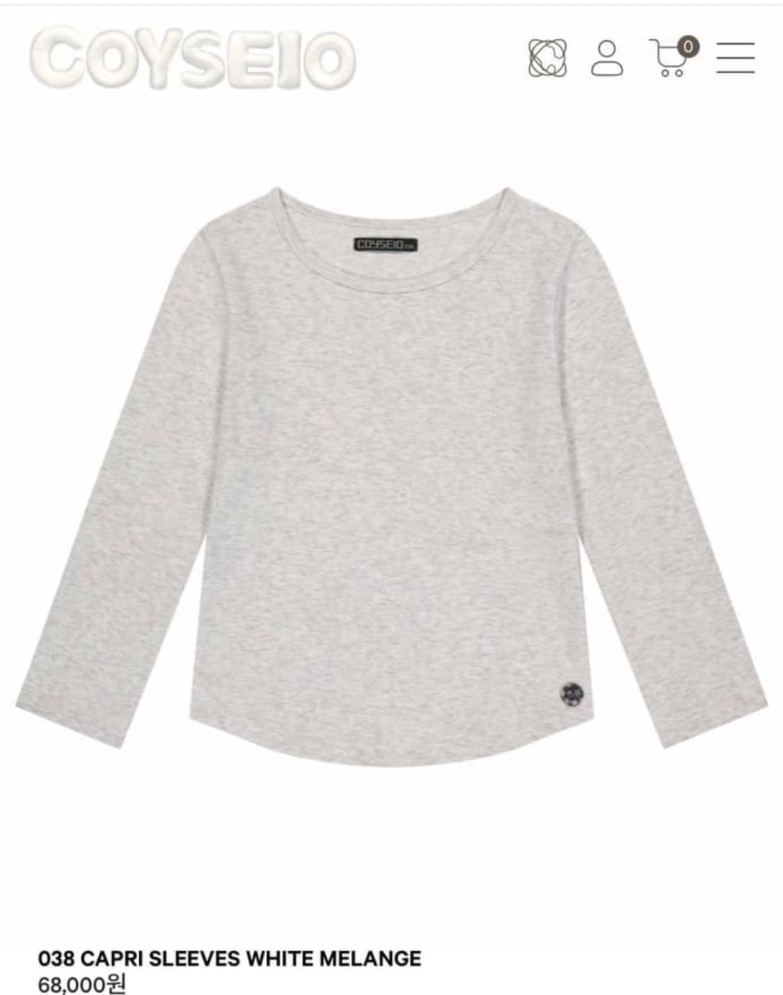 코이세이오 038 카프리 슬리브 상품이미지1