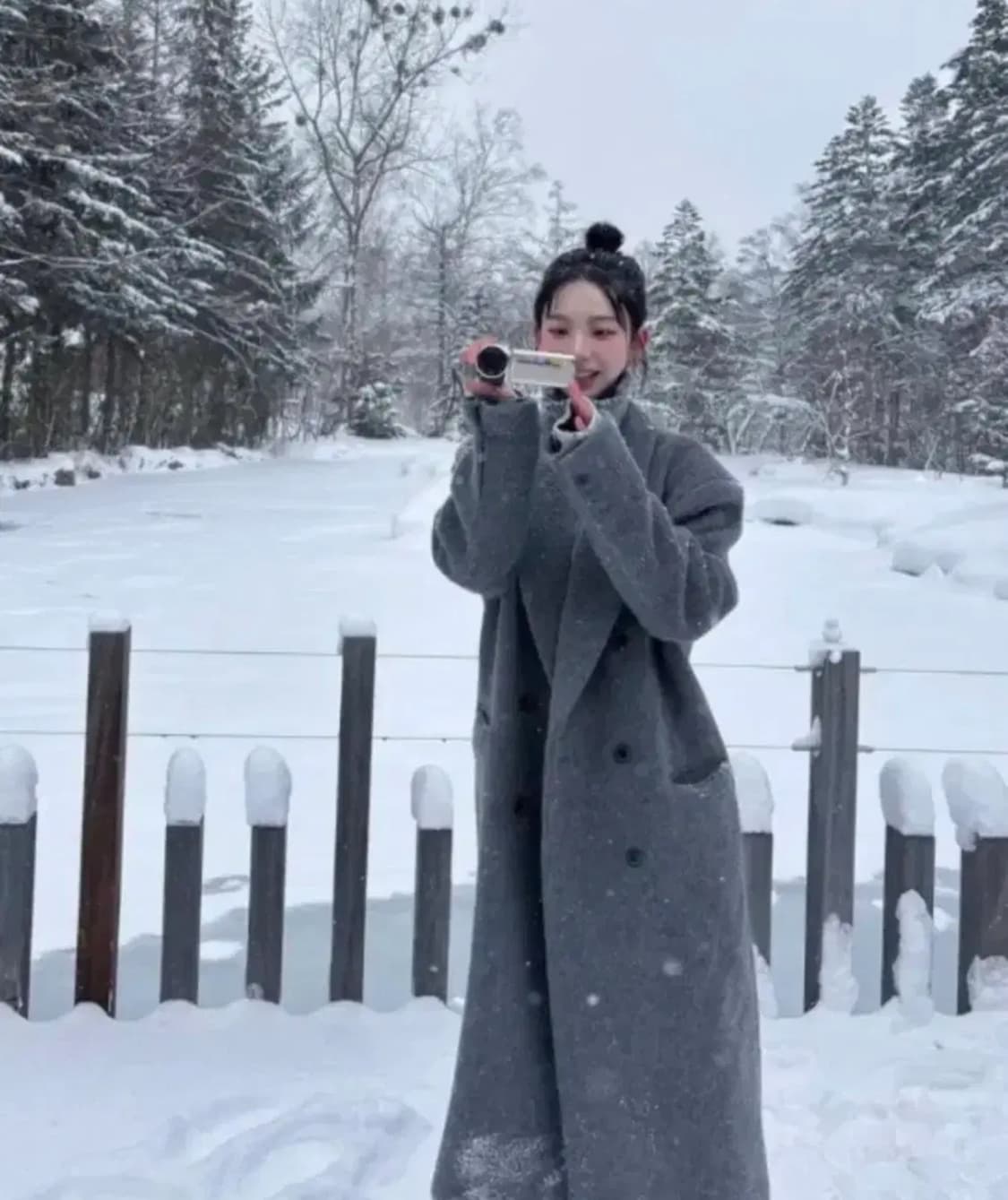 더 오유 카리나 오버사이즈 울 코트 상품이미지1