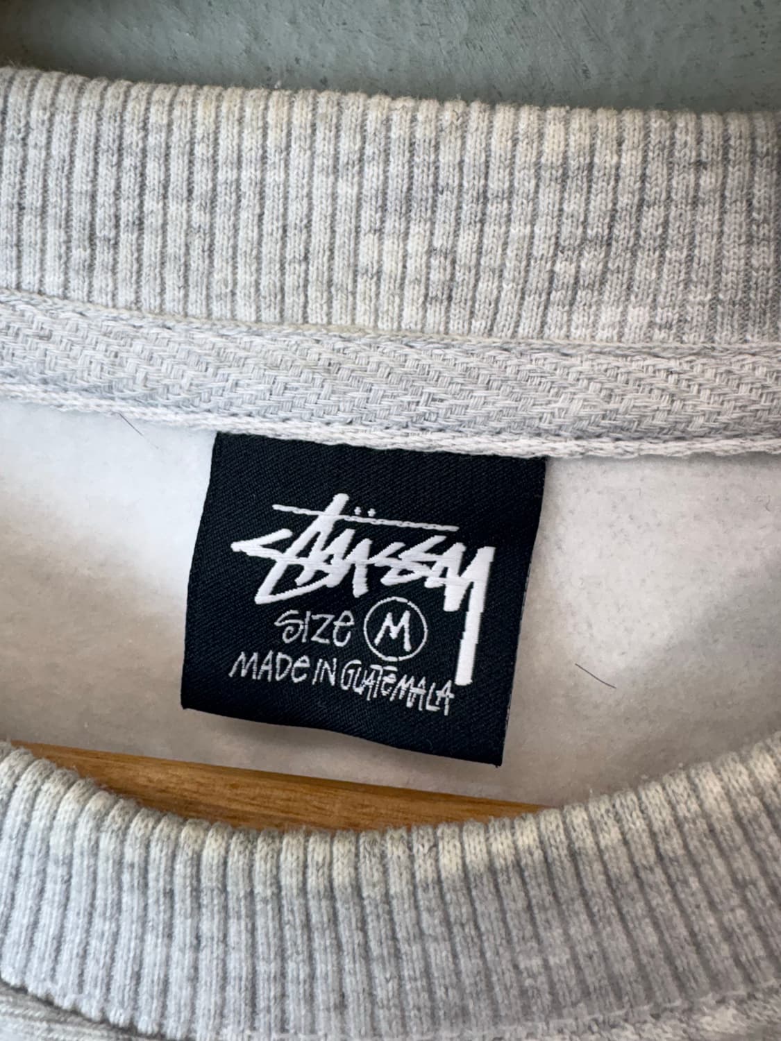 스투시 레터맨 스웻셔츠 상품이미지6