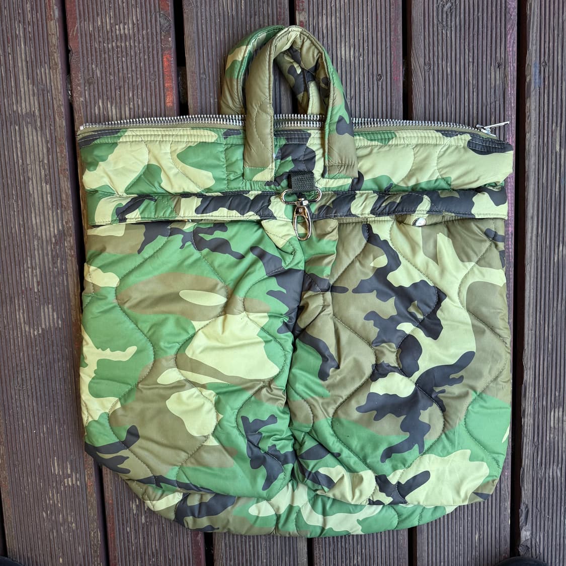 펠릭스 더 캣 퀼팅 카모 헬멧백 상품이미지5