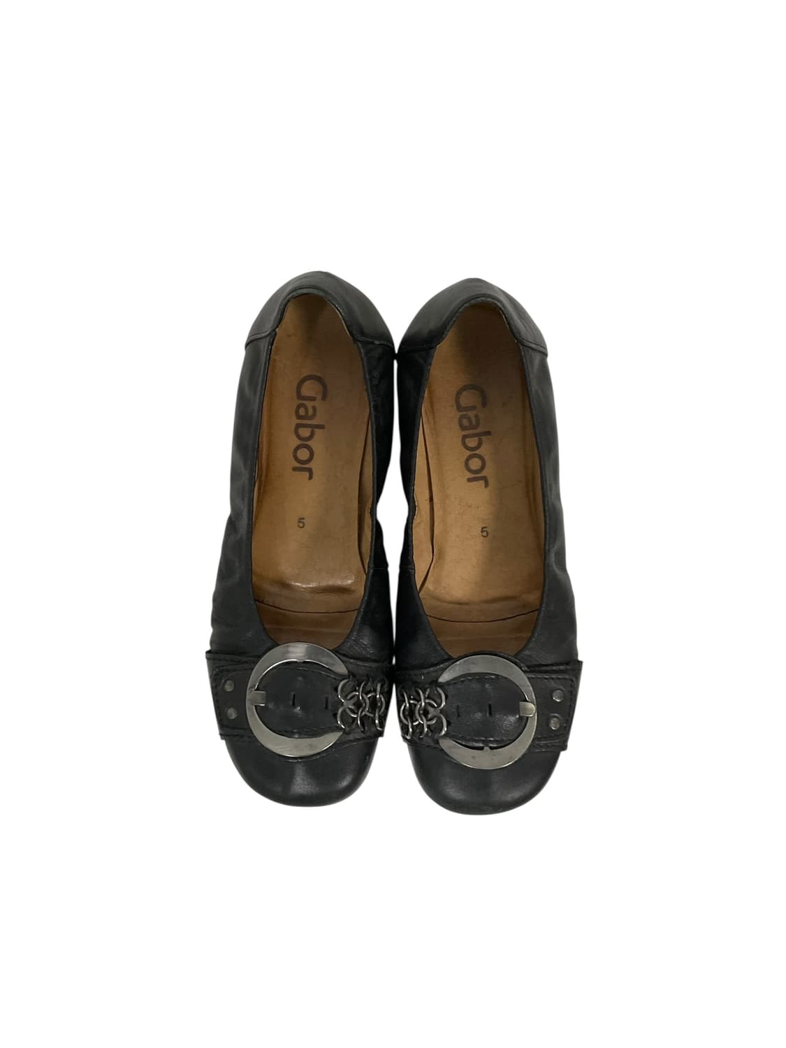 Vintage 레더 플랫 (240) 상품이미지6