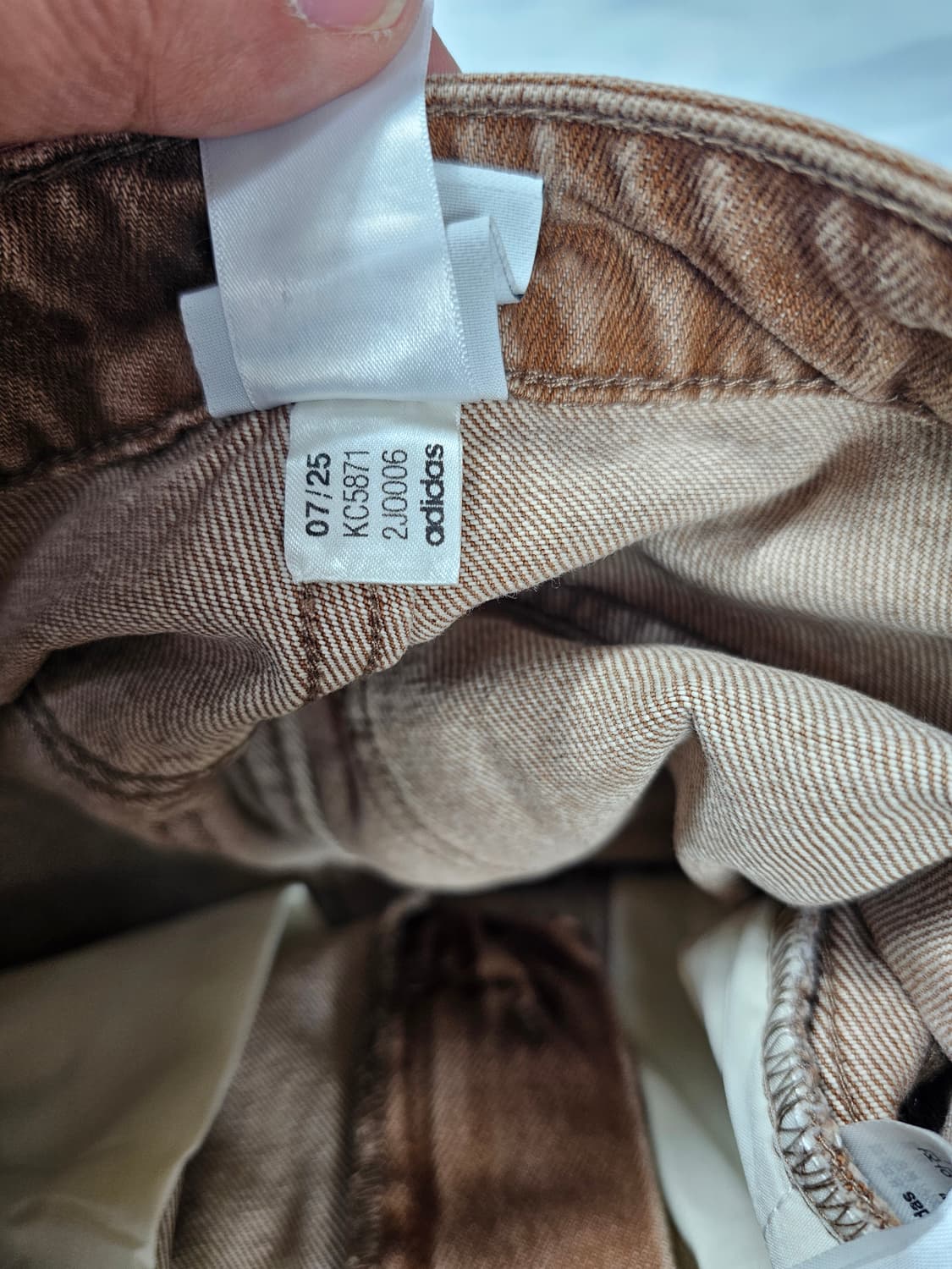 아디다스멀티카고데님팬츠 상품이미지3