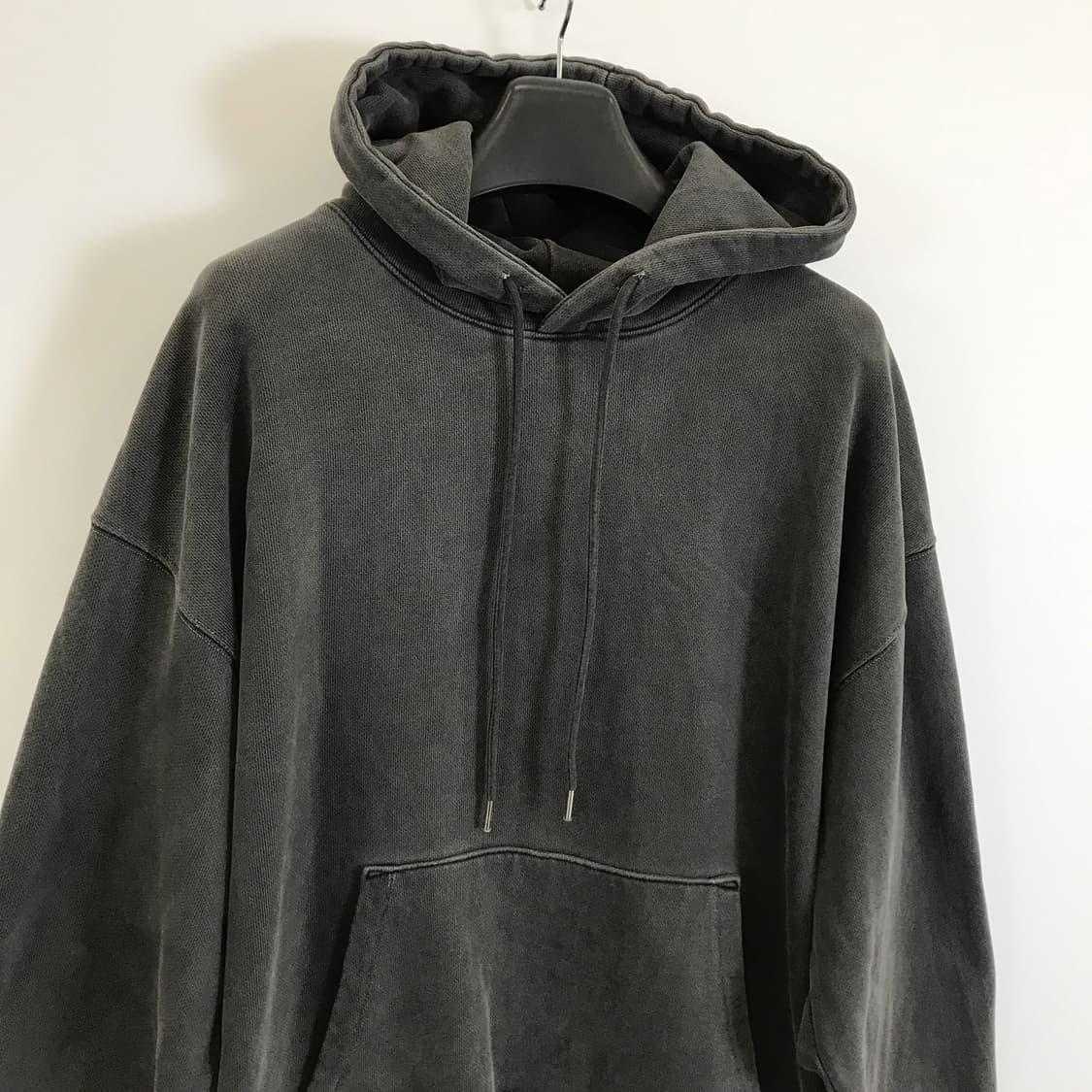 소버먼트 980g 피그먼트 그레이 후드 [XL] 상품이미지2