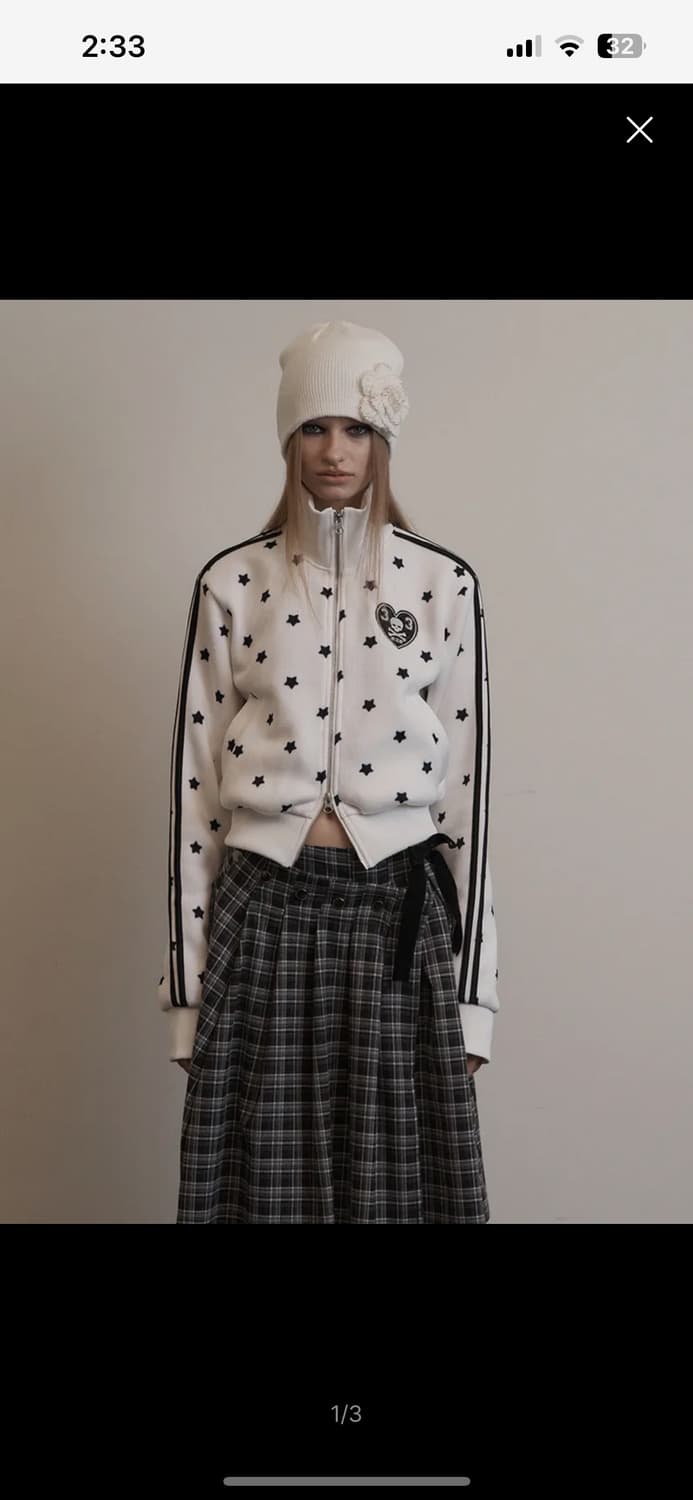 셋업이엑스이 스타 스포티 집업 상품이미지1