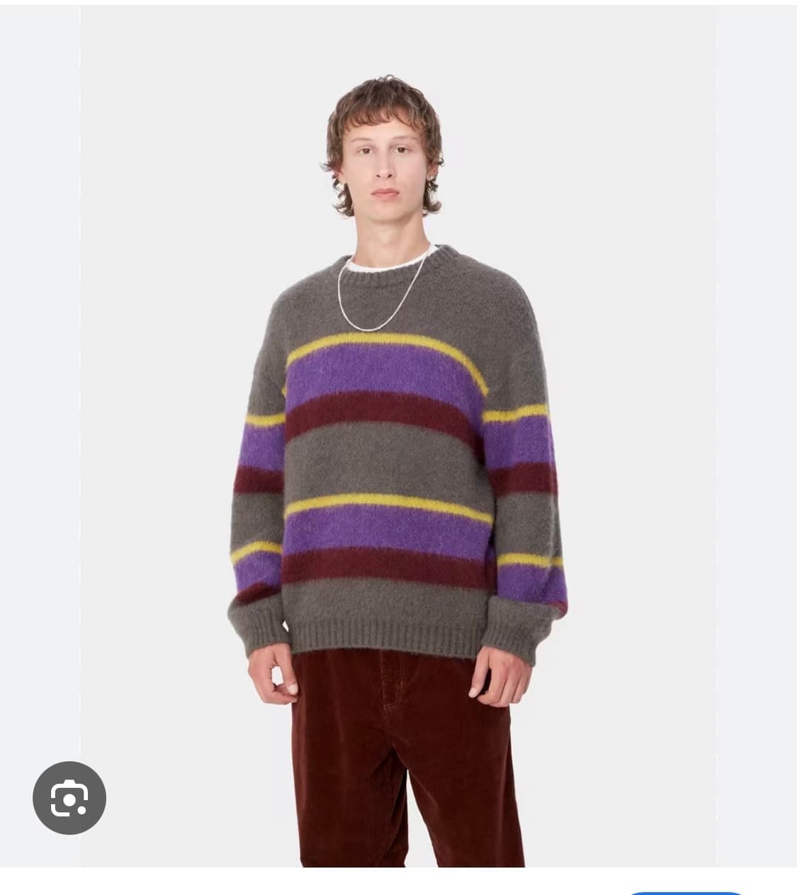 Carhartt WIP MERTON sweater 칼하트모헤어스웨터 상품이미지1