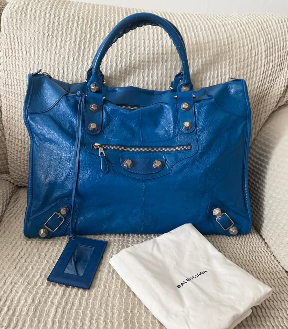 발렌시아가 자이언트 모터백 시티백 XL 위켄더 토트백 숄더백 상품이미지1