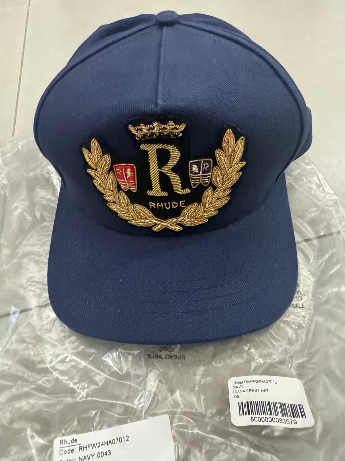 Rhude 모자 새상품 상품이미지5