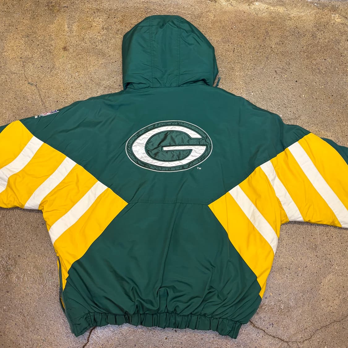 90s 미국 빈티지 스타터 NFL 그린베이 패커스 아노락 패딩점퍼  상품이미지8