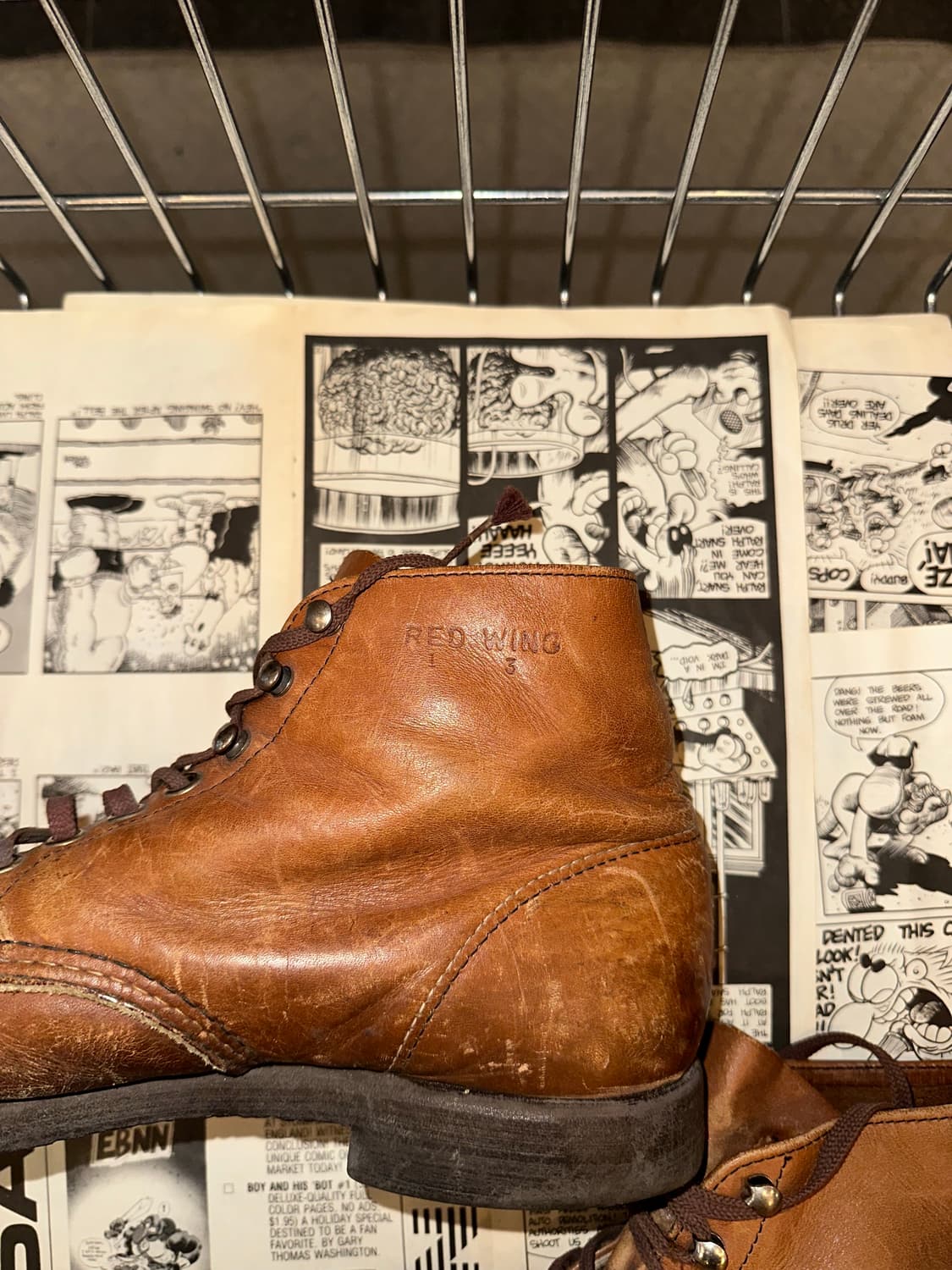 90‘s Red Wing 2126 utility brogan boots 상품이미지7