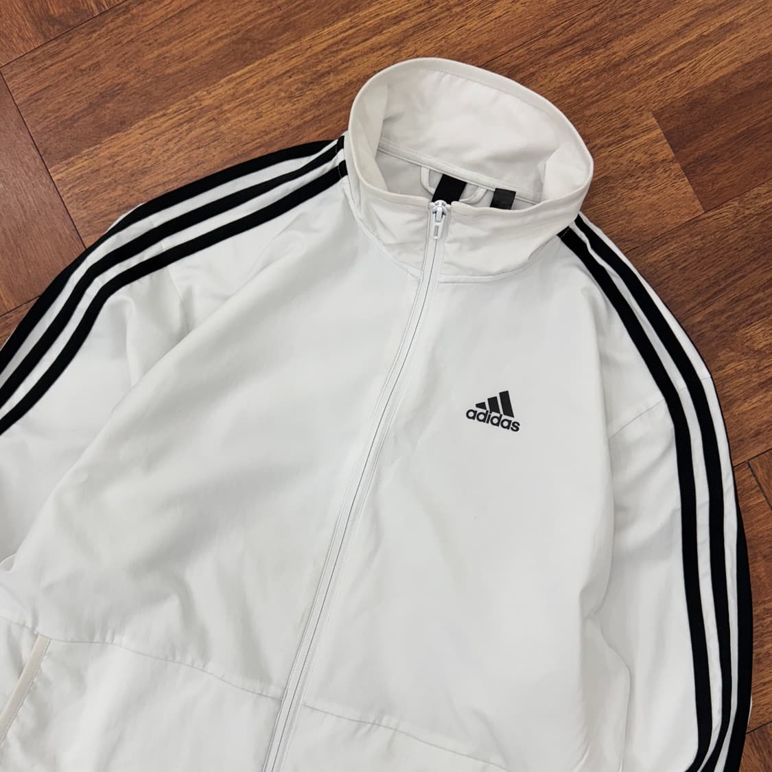 M 아디다스 MH 3ST CL 화이트 바람막이 자켓  상품이미지2