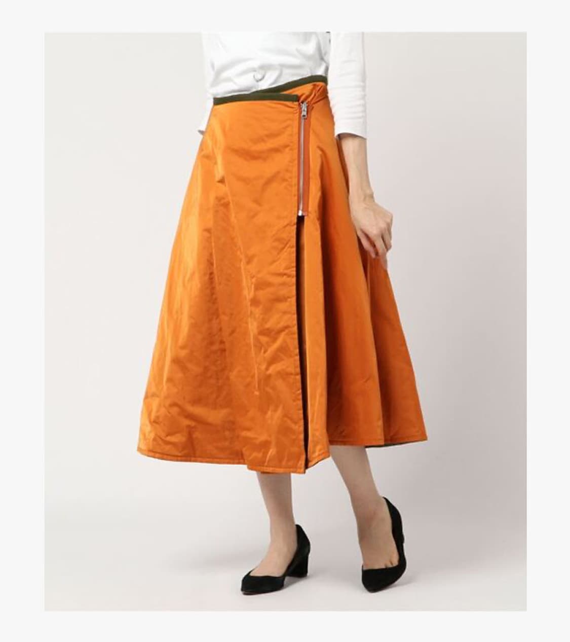 RAY BEAMS - REVERSIBLE QUILTING SKIRT 상품이미지4