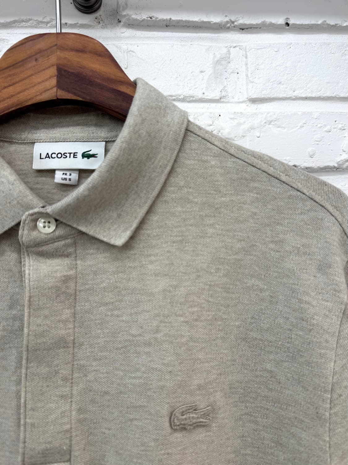 라코스테 오트밀 pk 반팔티 상품이미지4
