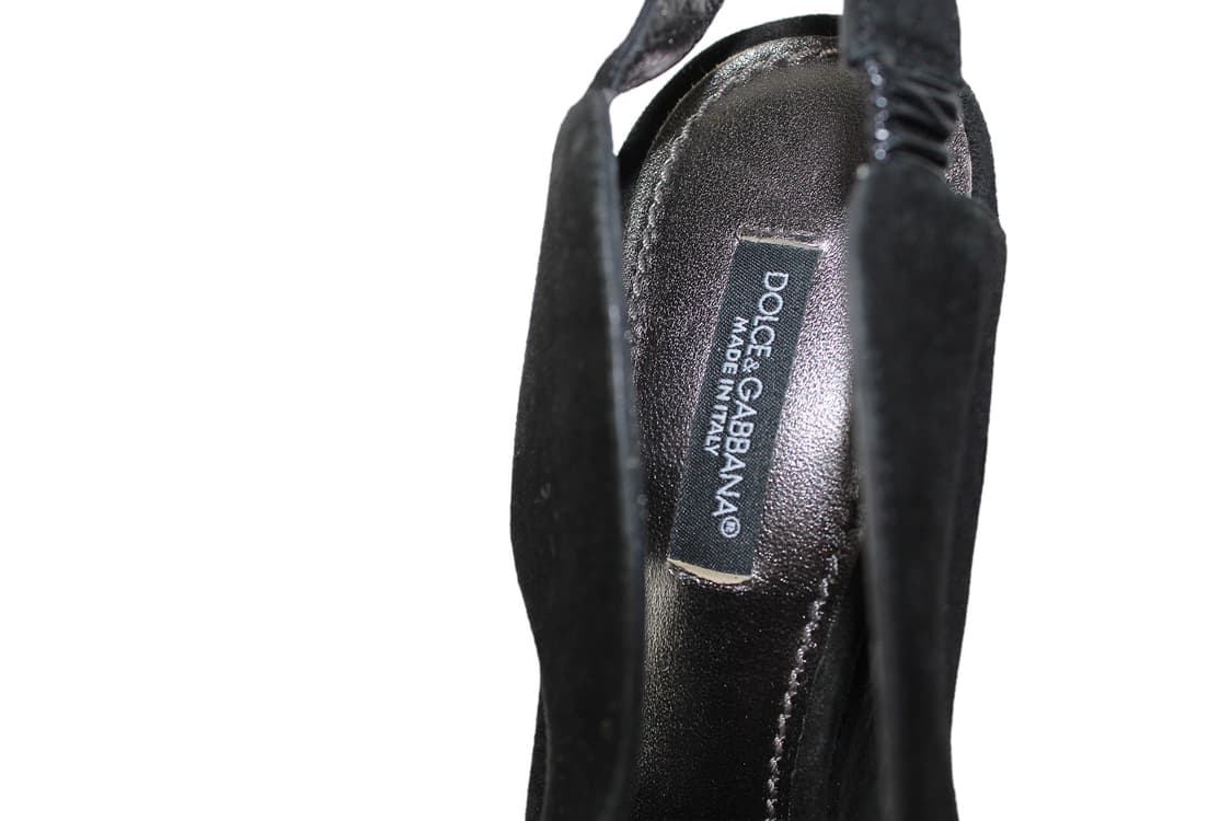 Dolce & Gabbana 돌체앤가바나 스웨이드 슬링백 펌프스 상품이미지10