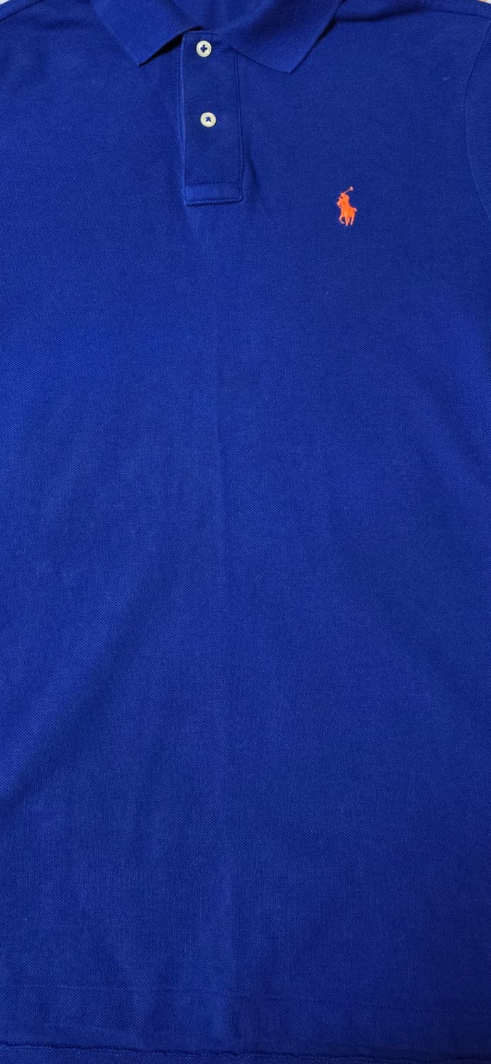 폴로 랄프로렌 남성 카라티 블루 클래식핏 S 상품이미지5