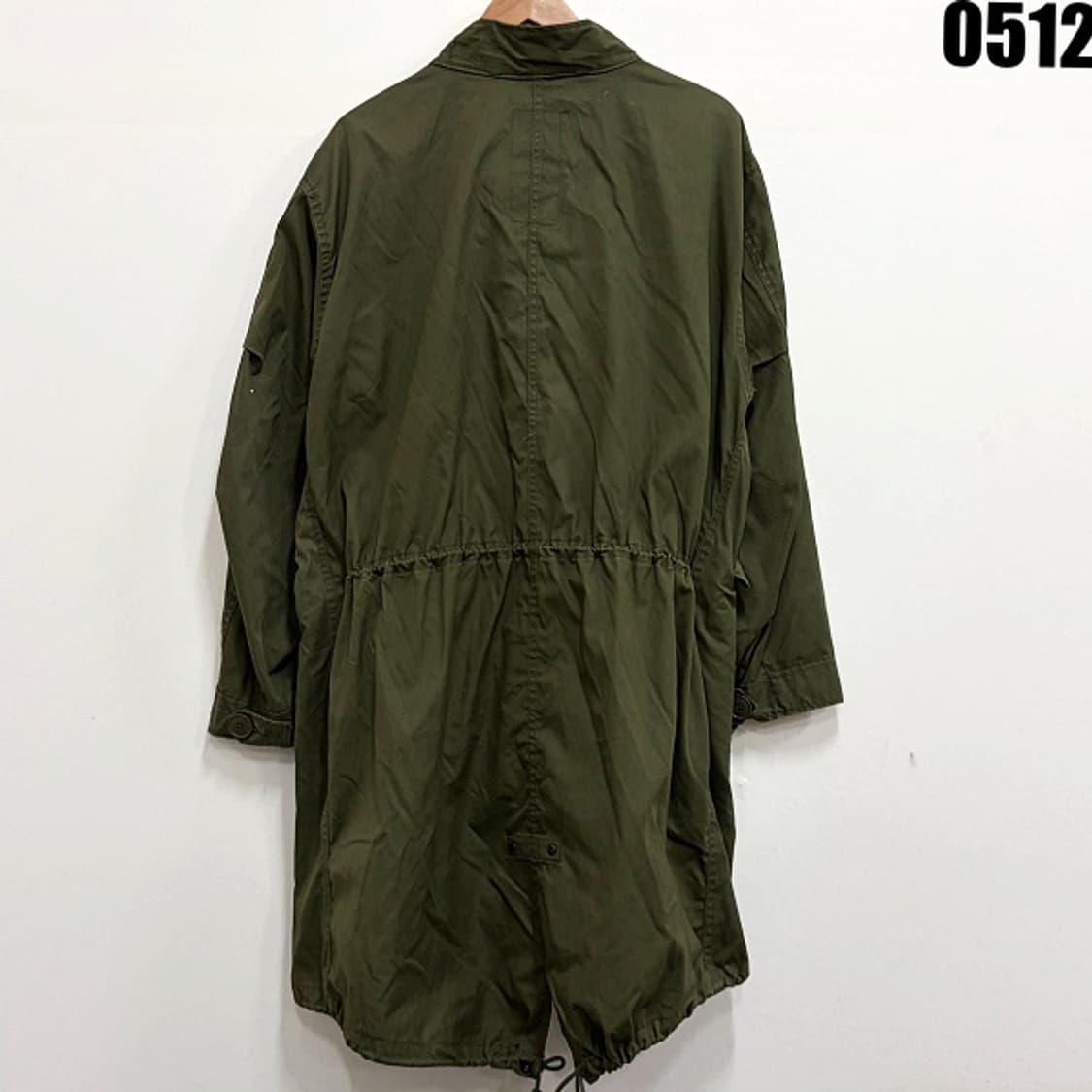 미군 오리지널 M-65 피쉬테일 롱 파카 자켓 L 0512 상품이미지5