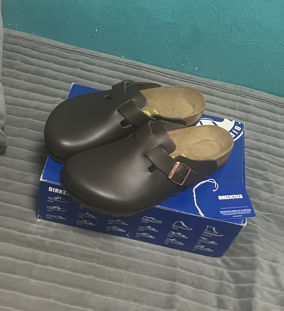 버켄스탁 보스턴 42 다크브라운 270 상품이미지1