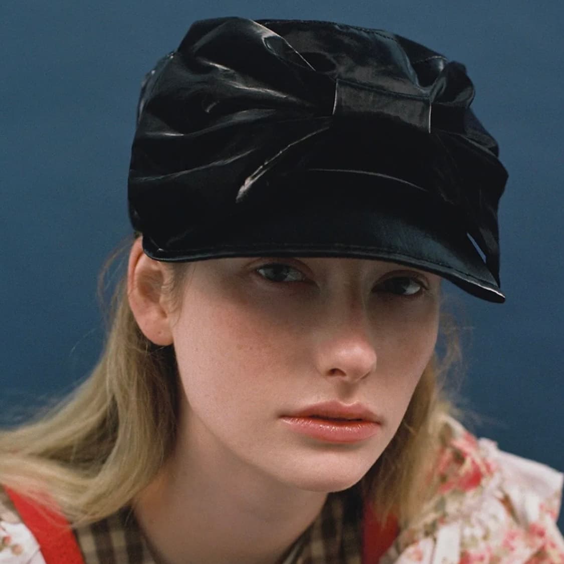 어썸니즈 벨보이캡 리본 블랙 새상품  상품이미지2