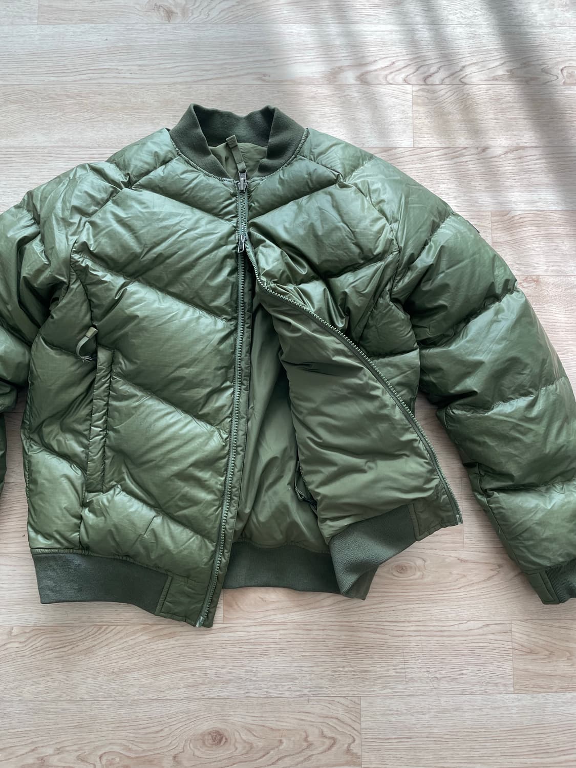 희귀매물)노스페이스 리버시블ma-1 상품이미지2