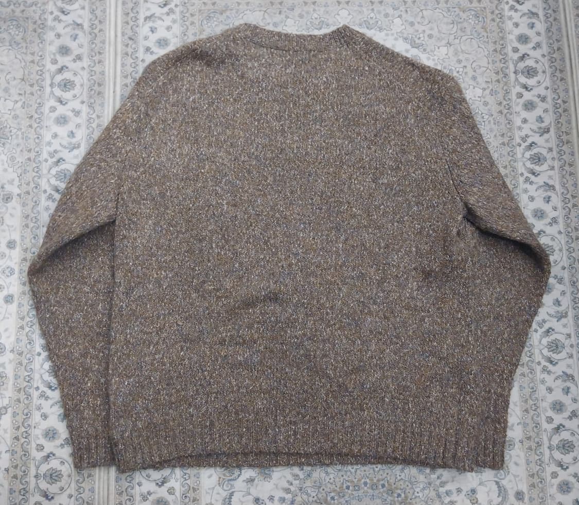 인사일런스 브라운 라운드넥 니트 상품이미지2