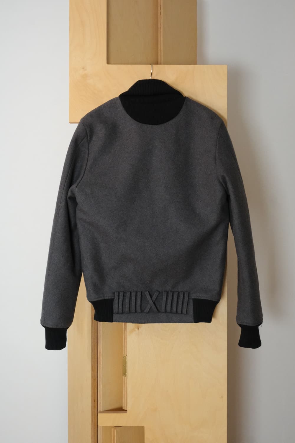 KRISVANASSCHE Shawl Collar Blouson 상품이미지2