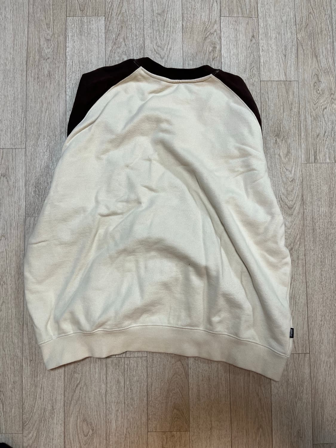 빈티지 배색 맨투맨  상품이미지3