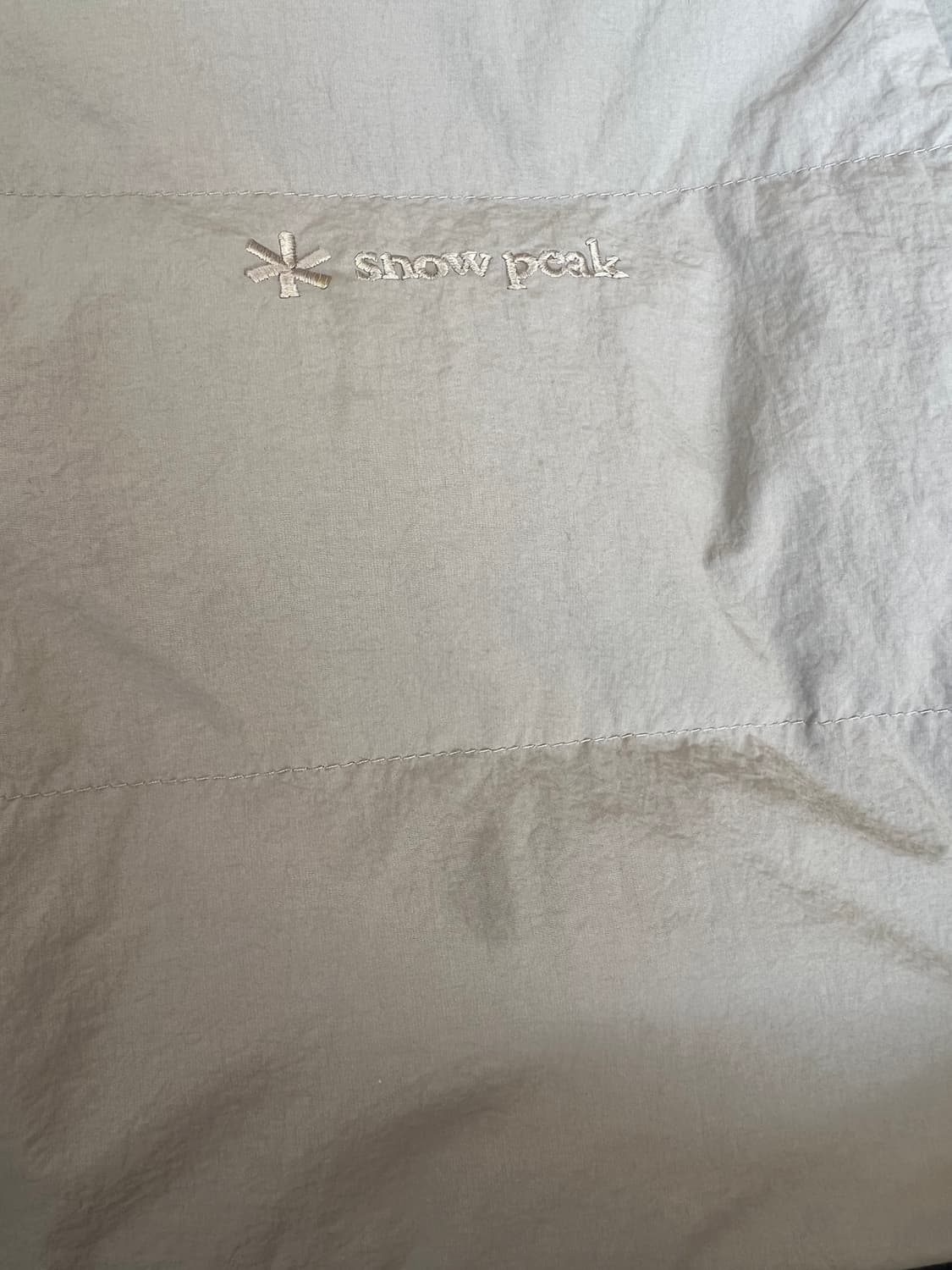 스노우피크 남성 카키베이지 캠핑룩다운조끼  상품이미지6