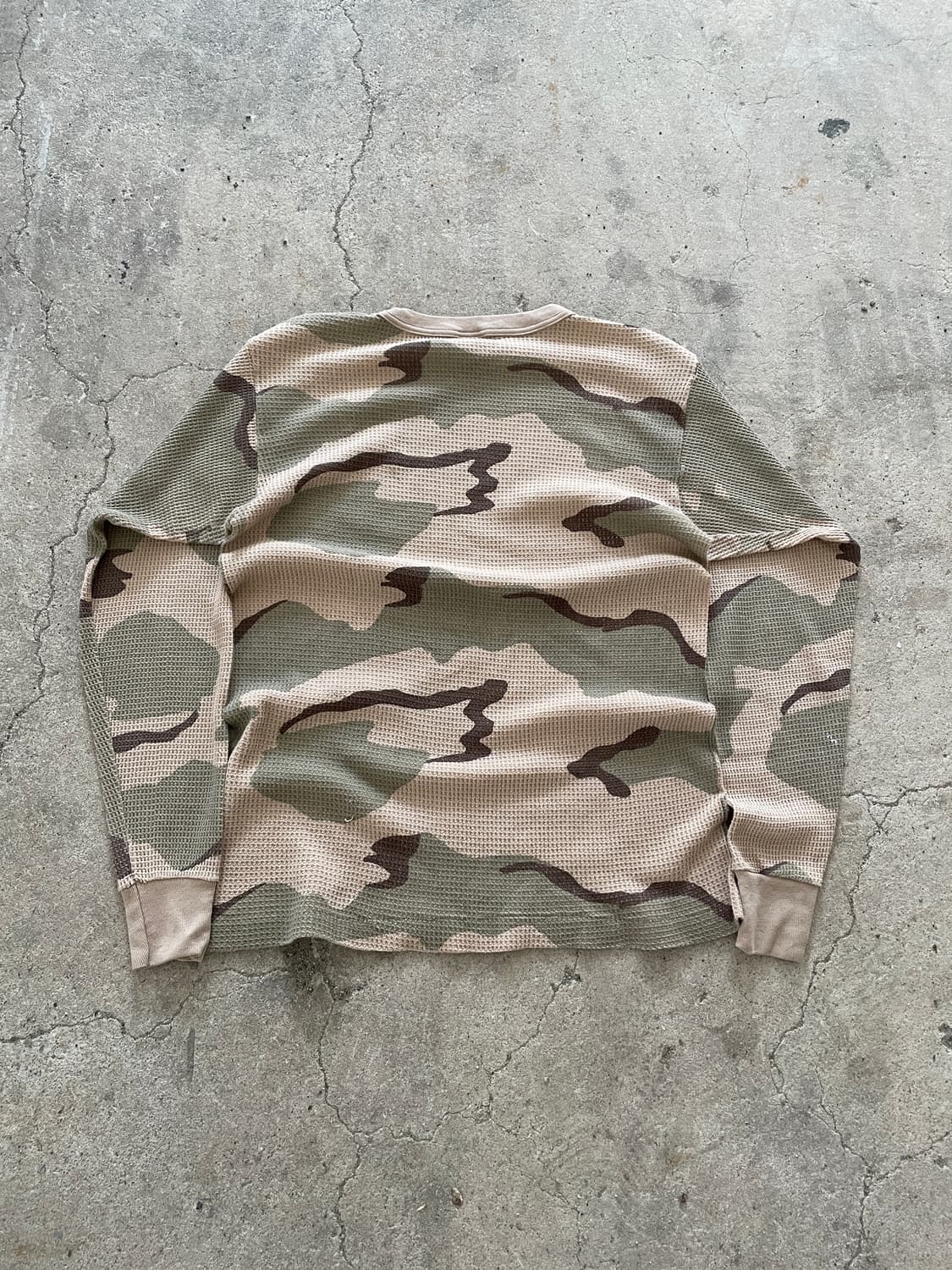 90s Desert Camo Thermal Long Sleeve  상품이미지5