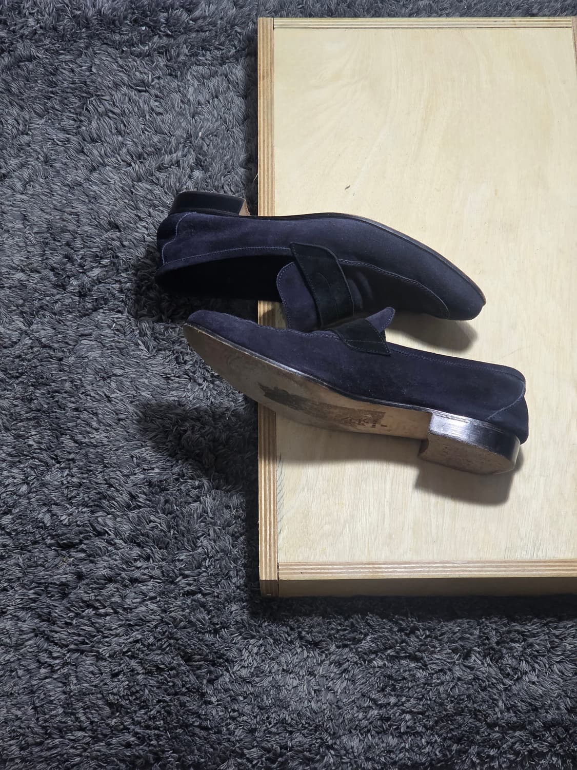 Jun Hashimoto Suede loafer 상품이미지4
