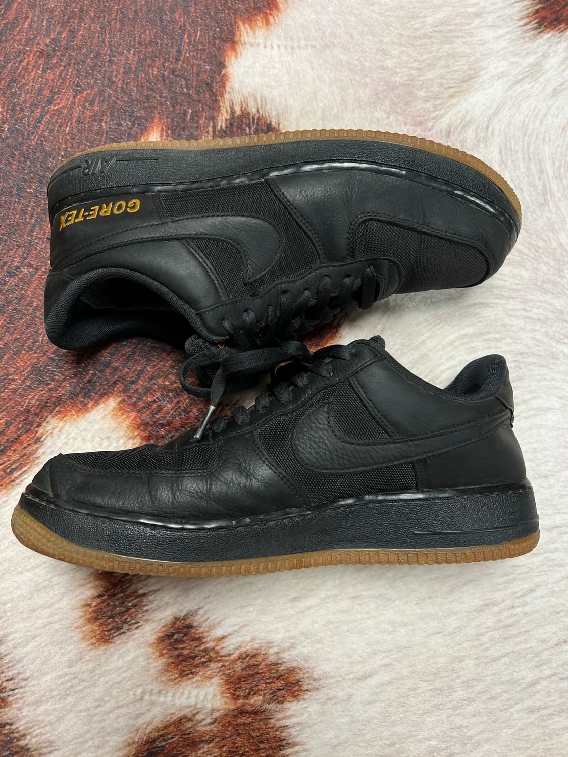 나이키 에어포스 1 고어텍스 블랙 285mm 상품이미지1