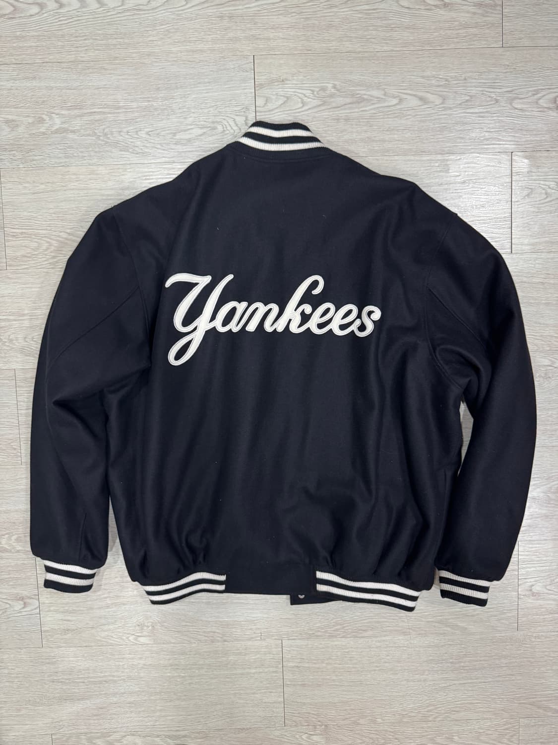 G-III 뉴욕 양키스 베이스볼 울 바시티 자켓 상품이미지2