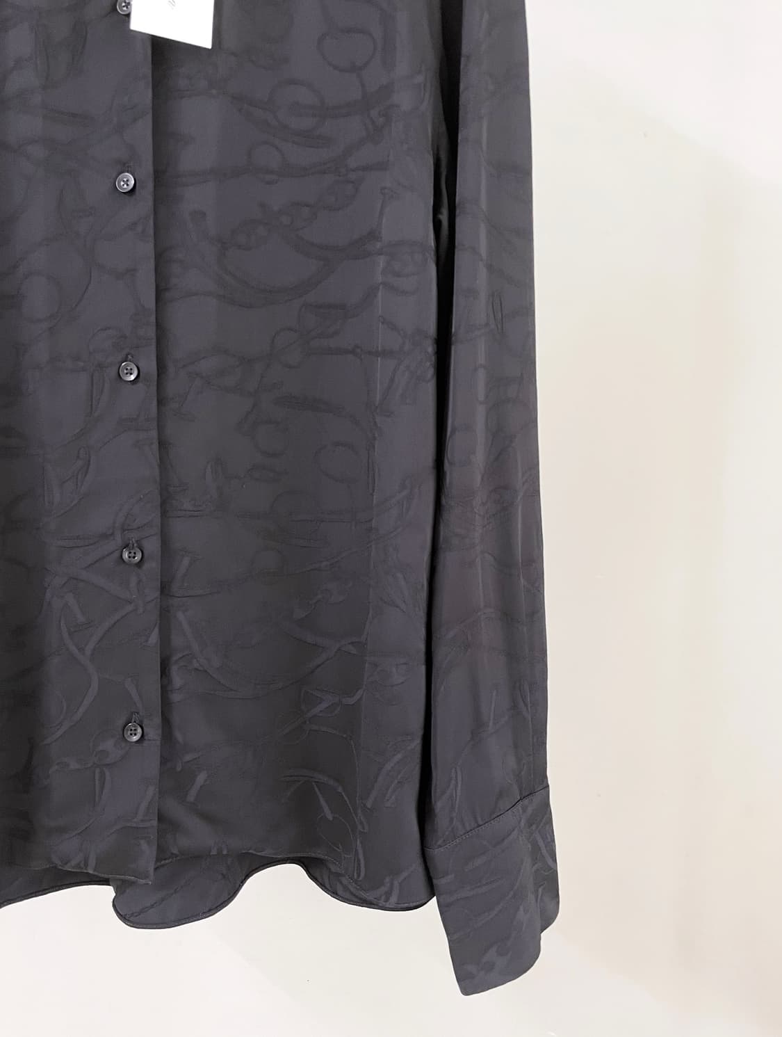 커미션 기하학 패턴 블라우스 상품이미지3