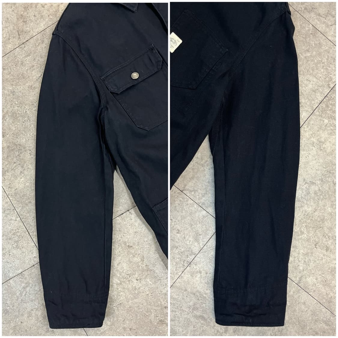 후아유 워크자켓 블랙 L #csz3603 상품이미지6