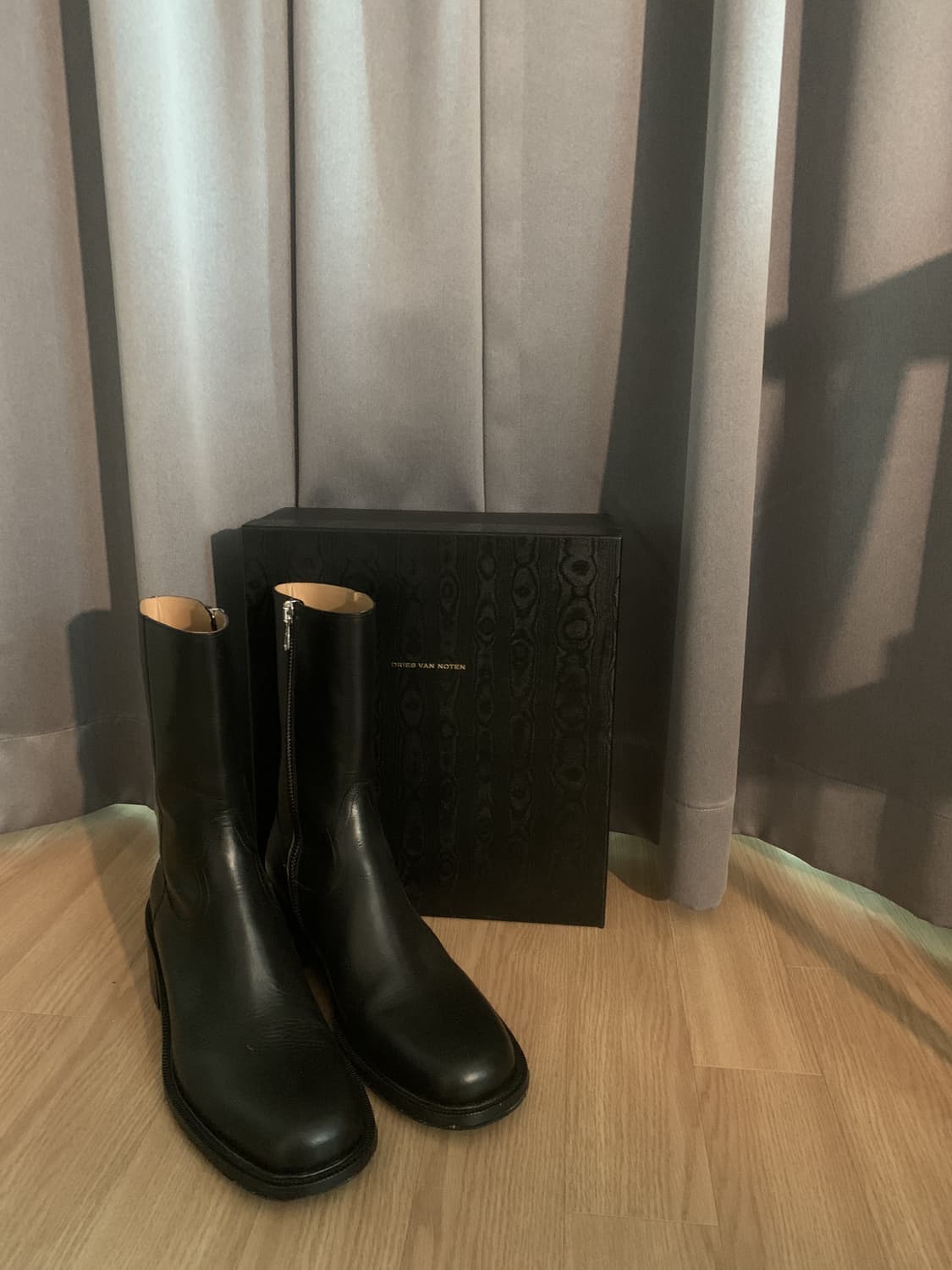 Biker Zip-up Boots 상품이미지2
