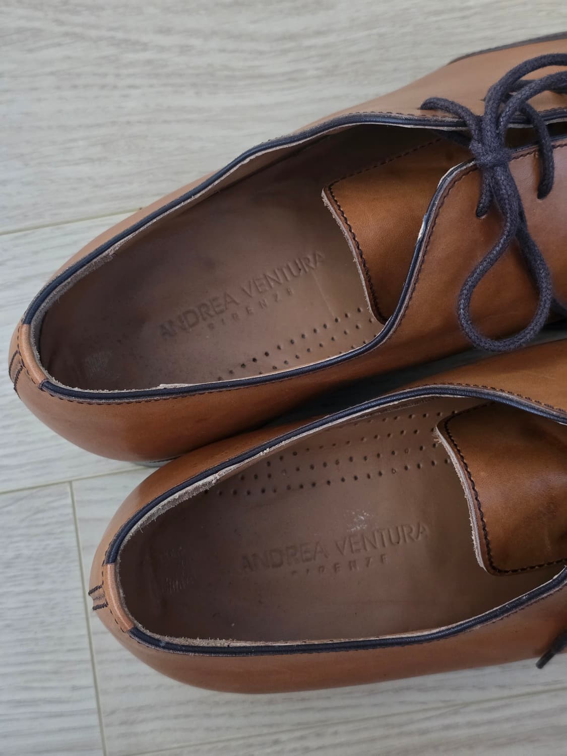 안드레아 벤츄라 투톤 옥스포드 슈즈 41 상품이미지4