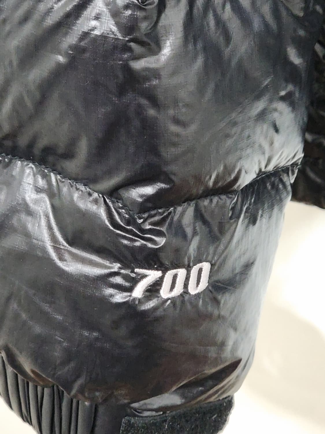(100) 노스페이스 700 패딩점퍼 블랙 거위털 구스다운 자켓  상품이미지5