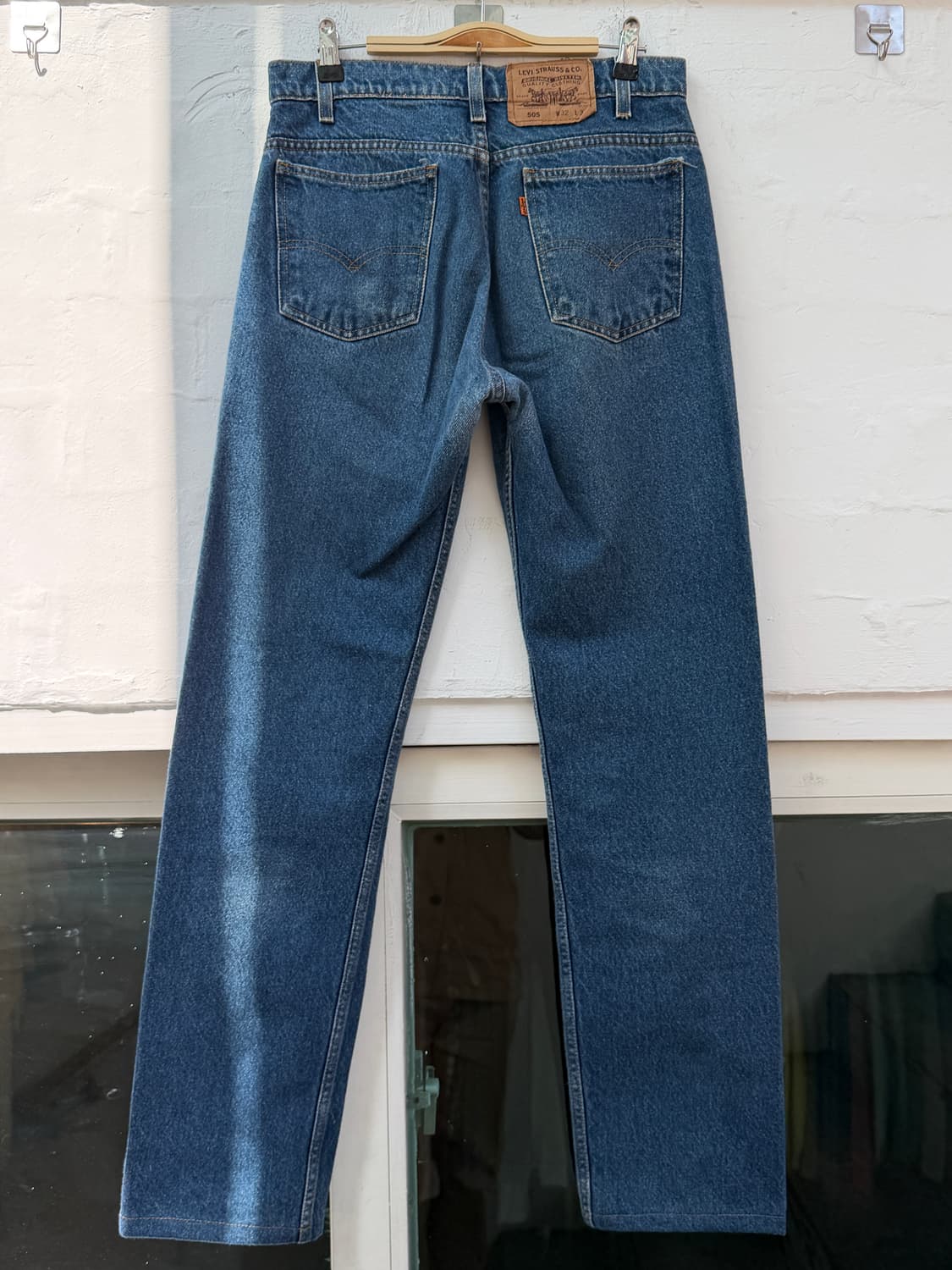 Levis 505 오렌지 탭 데님 팬츠 W32 x L30 상품이미지7