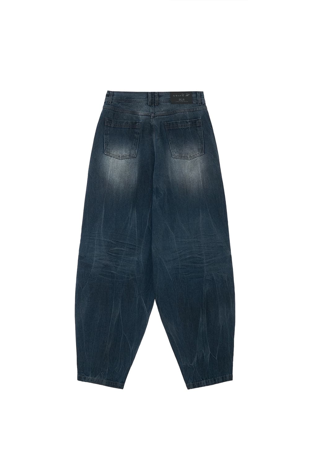 BLR 더티 오일 워시드 와이드 데님팬츠 L 상품이미지2