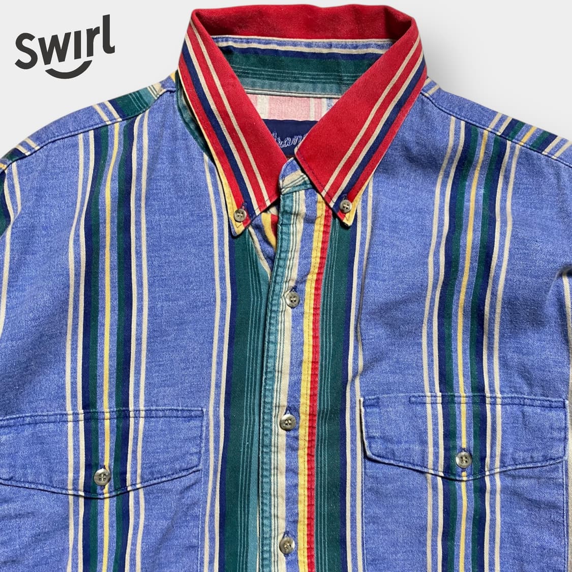 🌊90s wrangler multi color shirts 상품이미지4