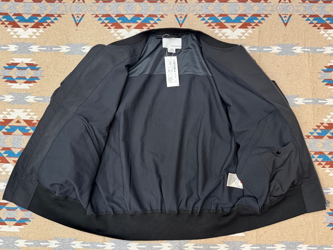 [M][100] 나나미카 알파드라이 필드 자켓 블랙 상품이미지4