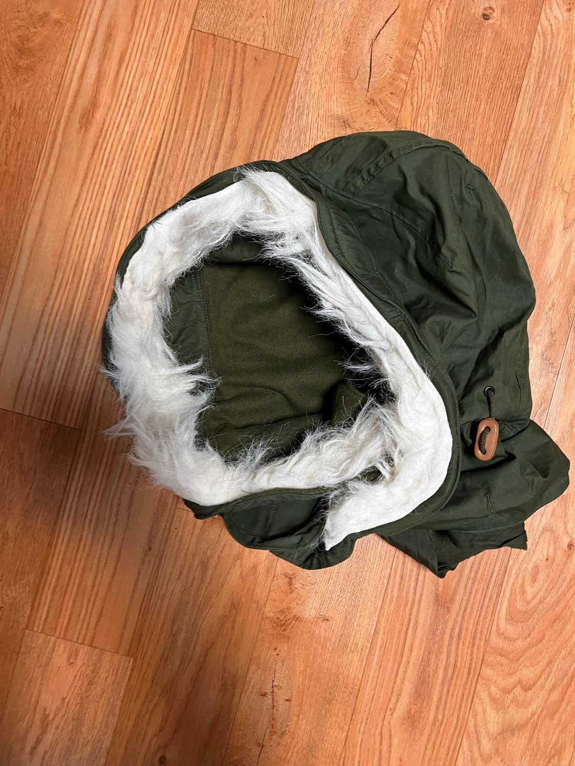 m65 피쉬테일 og 데드스탁 S 사이즈 모자포함 풀구성 카본힐 개파카 상품이미지5