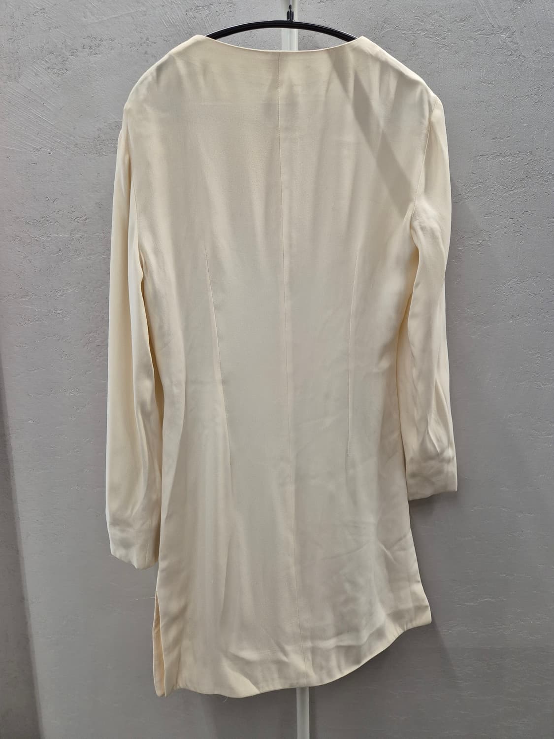 구찌 실크 100% 아이보리 자켓 42 상품이미지3