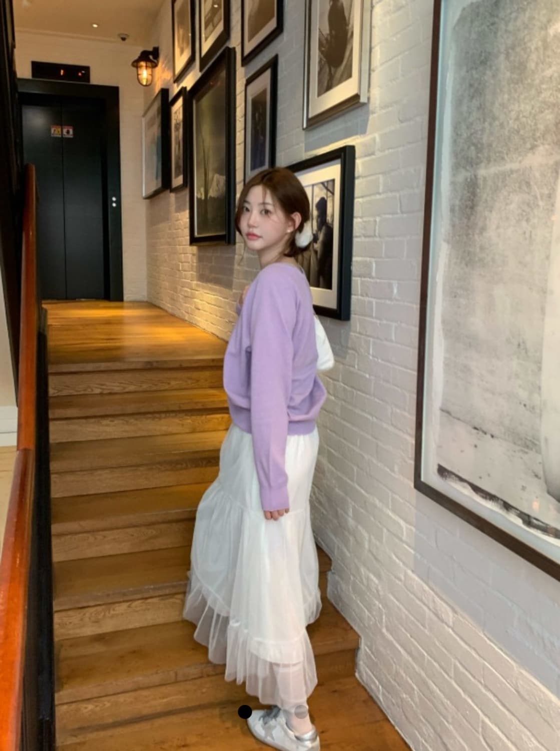 제니오 쉬폰 스커트fairy chiffon long skirt_ivory 상품이미지1