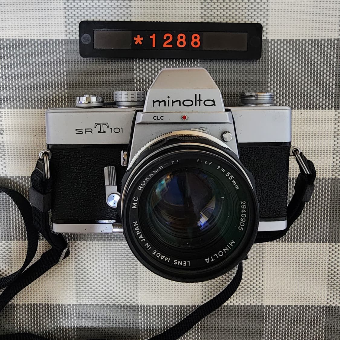 미놀타 sr T 101 필름카메라 1.7 단렌즈 장착 상품이미지1