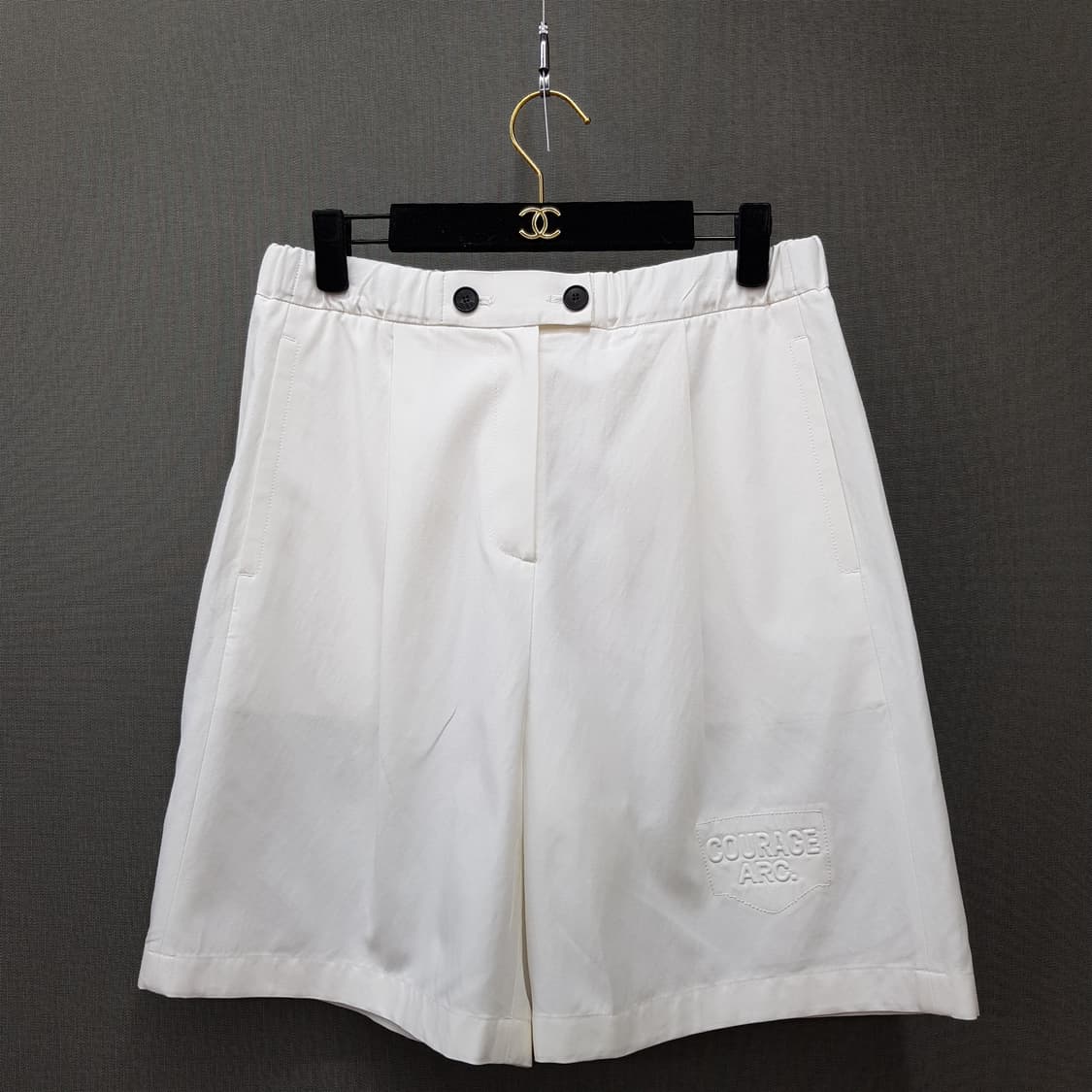 한섬 시스템 2023 레이온 블랜드 밴딩 쇼츠 67-98사이즈 상품이미지1