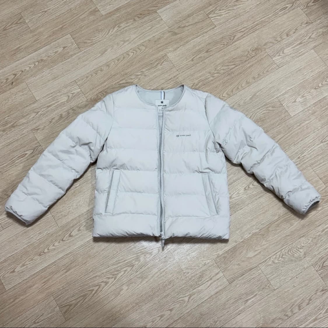 스노우피크 여성 경량 다운 패딩 베이지 85 상품이미지2