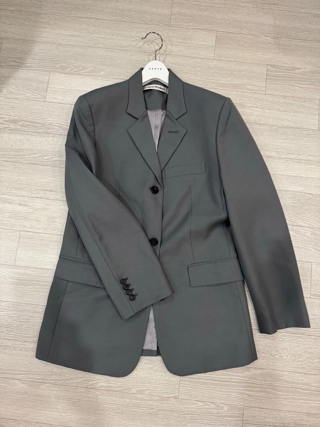 더오픈프로덕트 오버사이즈 싱글 자켓 상품이미지1