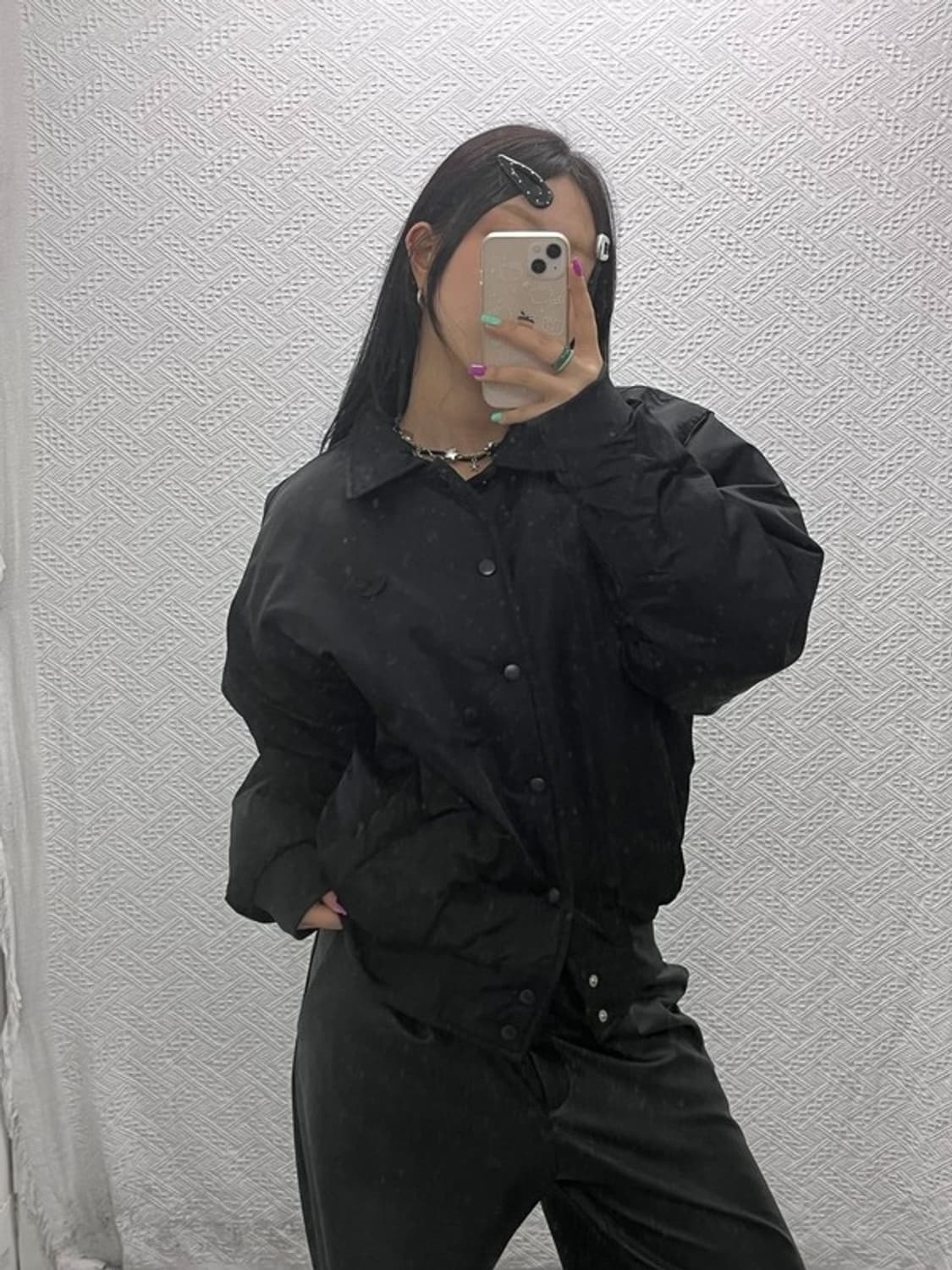 아디다스 올드스쿨 빅파이어버드 패딩 자켓 L C07014 상품이미지1