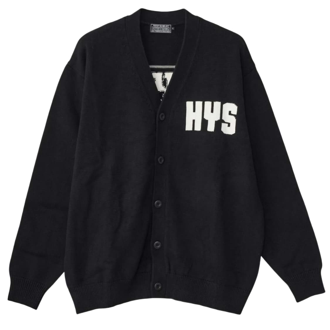 히스테릭 글래머 배드 애스 마마 니트 가디건 블랙 M사이즈 상품이미지2