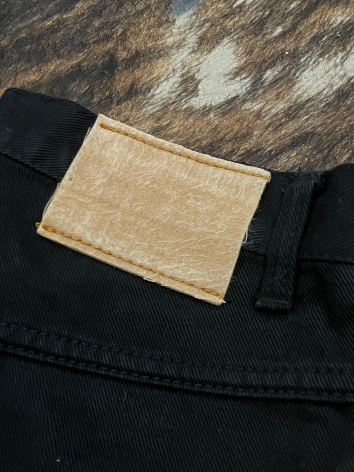 90s STUSSY USA DENIM JORTS (30) 상품이미지9